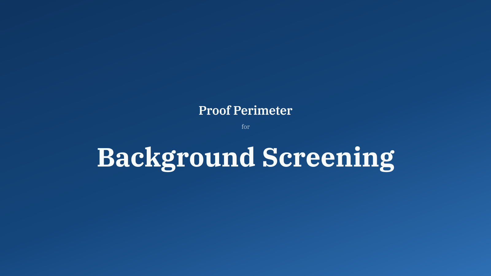Cutting manual review time in background screening